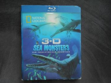 blu-ray 3D SEA MONSTERS van National geographic beschikbaar voor biedingen
