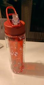 Hunkemöller glitter waterfles met rietje, Ophalen of Verzenden, Gebruikt