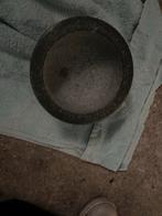 Mooie vijzel van steen, Ophalen of Verzenden, Gebruikt