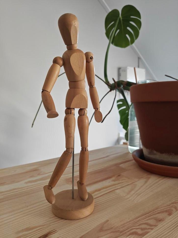 Houten Tekenpop Anatomie, Antiek en Kunst, Kunst | Beelden en Houtsnijwerken, Ophalen
