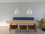 Normann Copenhagen Bell hanglamp medium wit Ø42 cm (2 STUKS), Huis en Inrichting, Lampen | Hanglampen, Ophalen, Scandinavisch