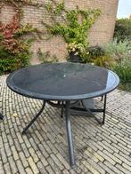 ronde tuintafel, Tuin en Terras, Ophalen, Gebruikt, Rond, Aluminium