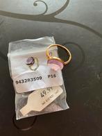 Nieuwe Zinzi zilveren 925 ring met Roze steentje in maat 18, Sieraden, Tassen en Uiterlijk, Nieuw, Ophalen of Verzenden, 17 tot 18