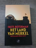 Het land van Merkel Angela frits boterman Duitsland, Boeken, Gelezen, Ophalen of Verzenden