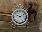 NIEUW lief staand metalen klokje klok AANBIEDING, Ophalen of Verzenden, Nieuw