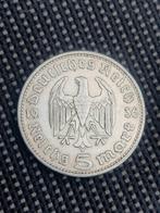 5 mark duitsland uit 1936, Postzegels en Munten, Munten | Europa | Niet-Euromunten, Ophalen of Verzenden, Duitsland