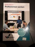 Angerenstein - MBO Professioneel Werken, Boeken, Diverse auteurs, Ophalen of Verzenden, Zo goed als nieuw, MBO