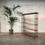 Industriële stellingkast, oude kast, vintage werkplaats, Ophalen, Zo goed als nieuw