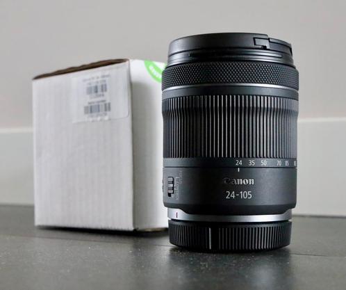 Canon RF 24-105mm F/4-7.1 IS STM, Audio, Tv en Foto, Fotografie | Lenzen en Objectieven, Zo goed als nieuw, Standaardlens, Zoom