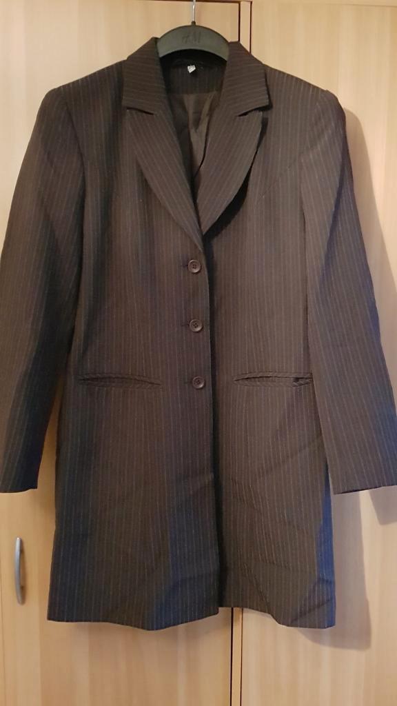 Bruin colbert mt 40!, Kleding | Dames, Jasjes, Kostuums en Pakken, Zo goed als nieuw, Jasje, Maat 38/40 (M), Bruin, Ophalen of Verzenden