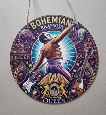 Queen Houten Bordje beschikbaar voor biedingen