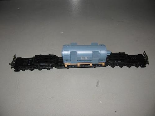 Fleischmann oplegger met bbc transformator no 5297, Hobby en Vrije tijd, Modeltreinen | H0, Zo goed als nieuw, Wagon, Gelijkstroom