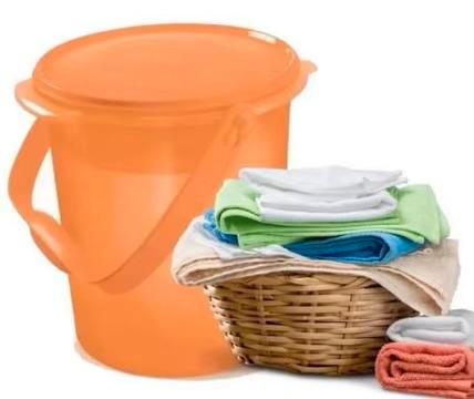 Tupperware Wasemmer / Reuze emmer NIEUW, Huis en Inrichting, Keuken | Tupperware, Nieuw, Overige typen, Oranje, Verzenden