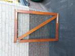 Houten poortdeur o, Tuin en Terras, Ophalen of Verzenden, Zo goed als nieuw, Hout, Tuinhek
