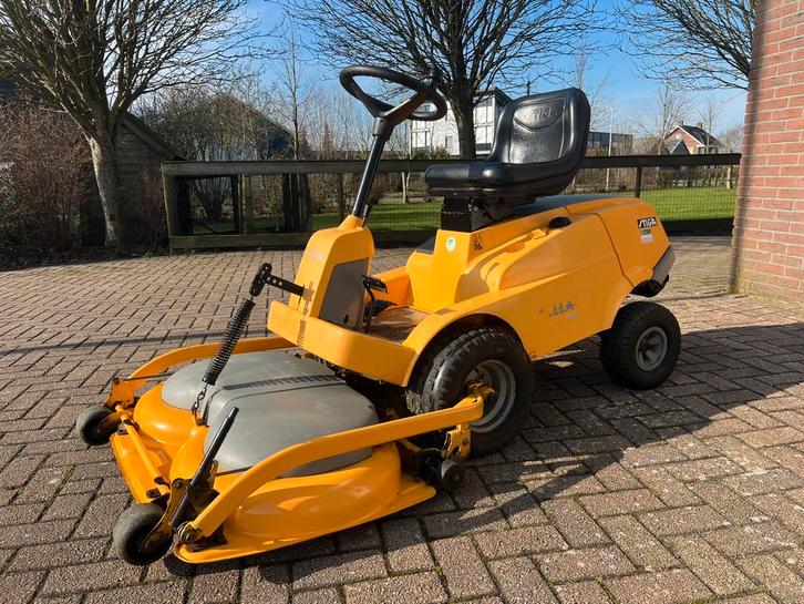 Stiga Villa Royal Honda hydrostaat 107 mulch!, Tuin en Terras, Grasmaaiers, Gebruikt, Benzine-grasmaaier, 50 cm of meer, Cirkelmaaier