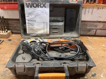 Worx WX424 handycut hand cirkelzaag in koffer beschikbaar voor biedingen