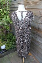 Jurk bruin/ creme Paprika mt M (46) OPRUIMING Vaste prijs, Kleding | Dames, Bruin, Maat 46/48 (XL) of groter, Ophalen of Verzenden