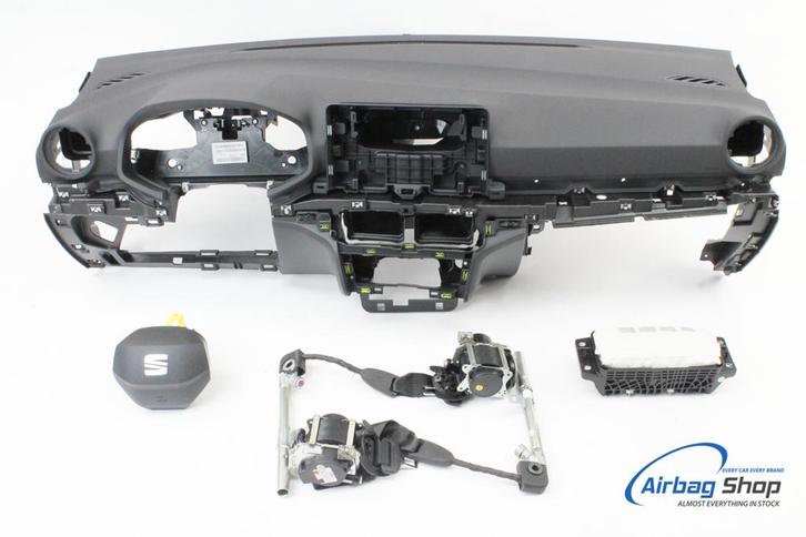 Airbag set – Dashboard zwart Seat Arona (2017-heden), Auto-onderdelen, Dashboard en Schakelaars, Gebruikt, Ophalen of Verzenden