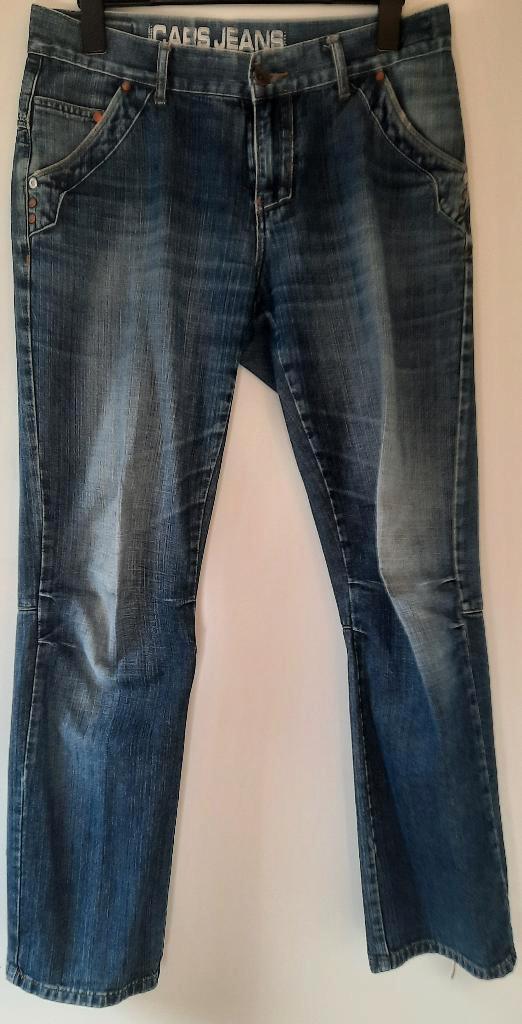 Cars Jeans Chimmer 6-pocket jeans maat 34, Kleding | Heren, Spijkerbroeken en Jeans, Gedragen, W33 - W34 (confectie 48/50), Blauw