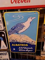 Origineel oud emaille reclamebord Albatros, Verzamelen, Merken en Reclamevoorwerpen, Ophalen of Verzenden, Gebruikt, Reclamebord