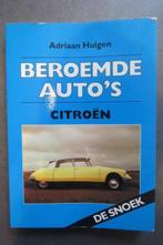 Boek auto: Beroemde auto's Citroen, De Snoek, Boeken, Ophalen, Algemeen