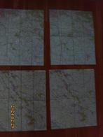 4 st Defensie stafkaarten Elburg Elspeet Garderen Staveren, Gelezen, Ophalen of Verzenden, Landkaart, 1800 tot 2000