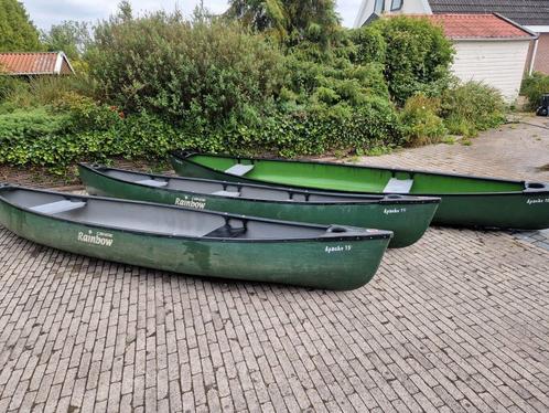2x Rainbow Apache Canadese Kano's ZO MEE!! €250, Watersport en Boten, Kano's, Gebruikt, Canadese kano of Open kano, Ophalen