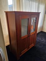 Multifunctionele houten kast met verlichting, 70 tot 120 cm, 120 tot 170 cm, Ophalen of Verzenden, Zo goed als nieuw