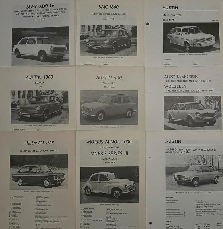 Bmc, Blmc, Austin, Morris, Hillman imp, Wolseley vraagbaak, Boeken, Auto's | Boeken, Zo goed als nieuw, Overige merken, Ophalen of Verzenden