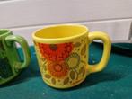 mokken jaren 70 vintage 3x, Ophalen of Verzenden