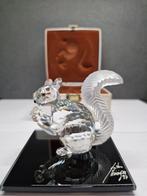 Swarovski Beeldje Eekhoorn met noot Jubileum, Ophalen of Verzenden, Zo goed als nieuw, Figuurtje