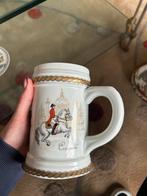 Vintage Bierpul met afbeelding van ruiter, Antiek en Kunst, Ophalen