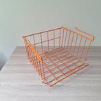 Vintage retro Ikea Observator oranje draad mand barbertje, Huis en Inrichting, Woonaccessoires | Schalen en Manden, Ophalen of Verzenden