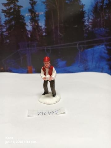 kerstdorp figurines lemax 2,50 per stuk deel 5 beschikbaar voor biedingen