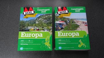 ACSI Campinggids Europa 2025 beschikbaar voor biedingen