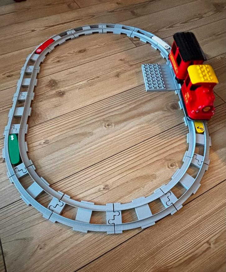Lego Duplo 925 Elektrische Trein - Compleet!, Kinderen en Baby's, Speelgoed | Duplo en Lego, Zo goed als nieuw, Duplo, Complete set