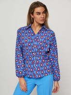 Studio anneloes retro blouse XXL blue/paars/orange, Kleding | Dames, Blouses en Tunieken, Paars, Maat 46/48 (XL) of groter, Ophalen of Verzenden