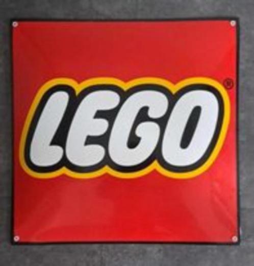 Lego zwaar emaillen reclame bord logo mancave decoratie, Verzamelen, Merken en Reclamevoorwerpen, Zo goed als nieuw, Reclamebord