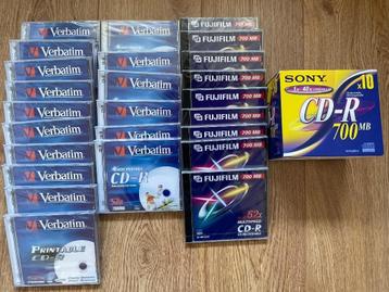 Printable CD-R’s, diverse merken beschikbaar voor biedingen