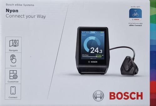Bosch Nyon Fietscomputer Kit compleet - Nieuw, Fietsen en Brommers, Fietsaccessoires | Fietscomputers, Nieuw, Cadanssensor, GPS