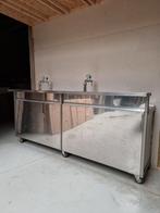 Mobiele tapinstallatie, 2 tapzuilen, fustenopslag onder!, Ophalen, Gebruikt