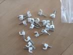 100 stuks spijkerclips, 4mm., Ophalen of Verzenden, Nieuw