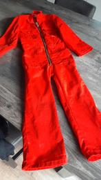 Rode Overall Maat 116 + Brandweerhelm, Ophalen of Verzenden