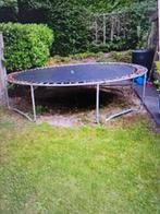 trampoline doorsnede 305 cm kompleet met nieuw springdoek, Ophalen