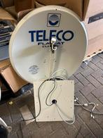 Gebruikte Teleco Flatsat Classic schotel 85 cm, Ophalen of Verzenden