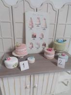 Setje taartjes,,, Poppenhuis 1:12..(Nr Br142)*, Ophalen of Verzenden, Nieuw, Poppenhuis