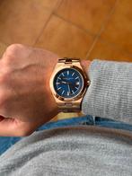 Vacheron Constantin Overseas (Rosegold and Blue dial), Ophalen of Verzenden, Zo goed als nieuw, Blauw, Jongen of Meisje