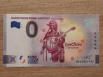 0 euro biljet  - Eurovision Song Contest Jeangu Macrooy, Postzegels en Munten, Verzenden, Overige landen, 5 euro, Los biljet