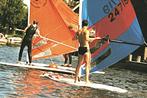 909345	Kaag	ZH 1980 Windsurfers	Gelopen met postzegel, Ophalen of Verzenden, 1960 tot 1980, Gelopen, Zuid-Holland