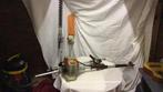 Benzine tuinmachine, Ophalen, Gebruikt